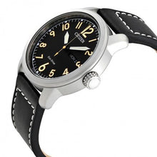 Load image into Gallery viewer, Eco-Drive Chandler Black Dial Men's Leather Watch